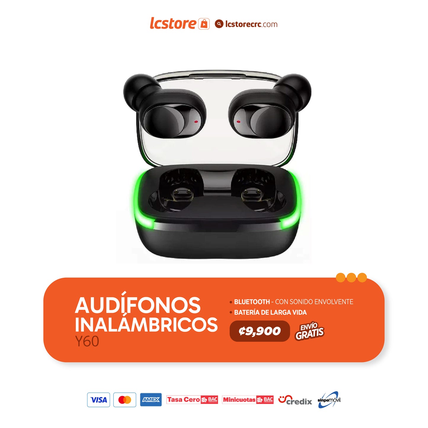 Audífonos Y60