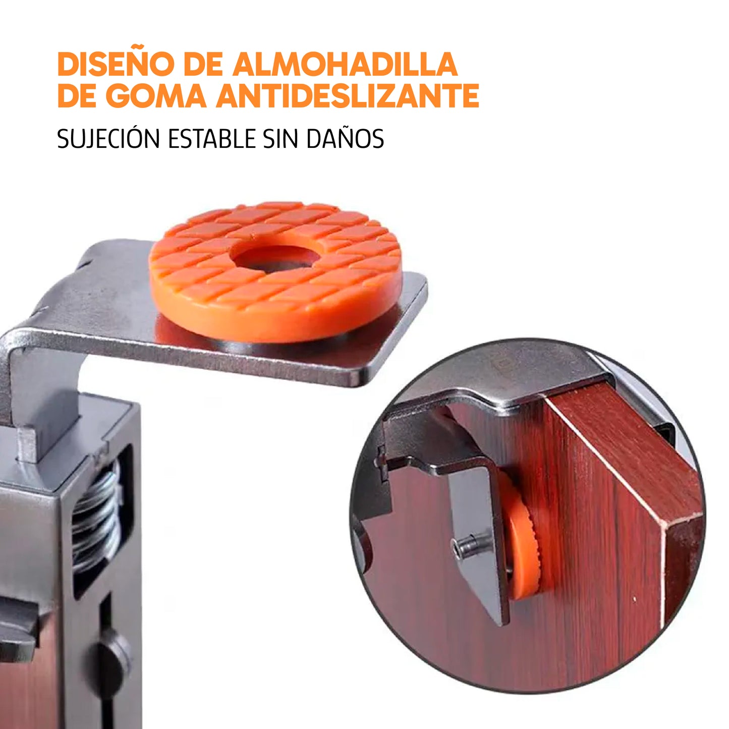 Pack de 2 Abrazaderas Ajustables para Fijación de Cajones – Instalación Fácil y Precisa