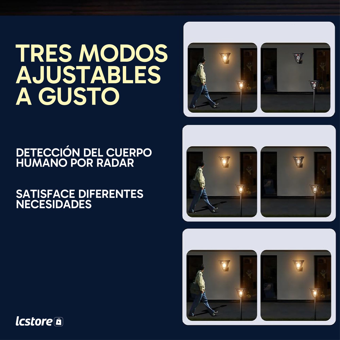 Pack de 2 Luces Solares para Caminos