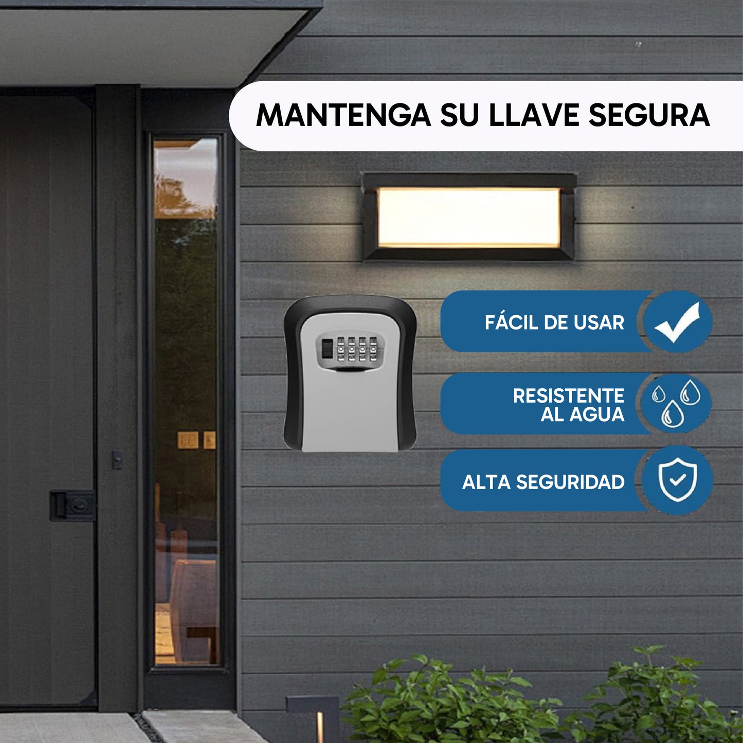 Caja Fuerte para Llaves – Resistente e Impermeable con Combinación