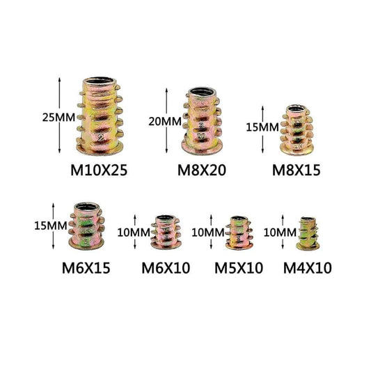 Surtido de tuercas de cabeza hexagonal