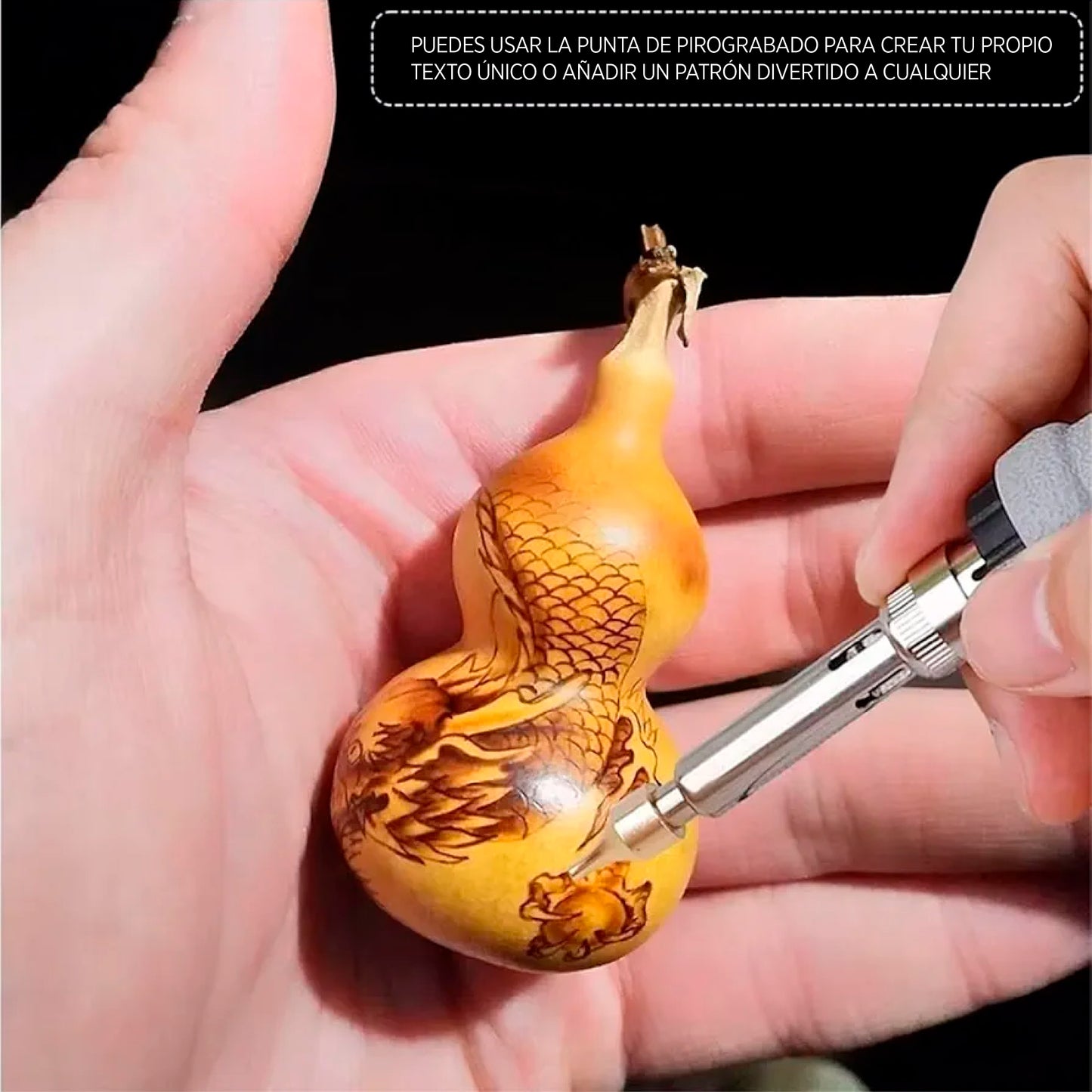 Kit de Pirograbado Profesional de 37 Piezas – Herramienta para Madera y Cuero