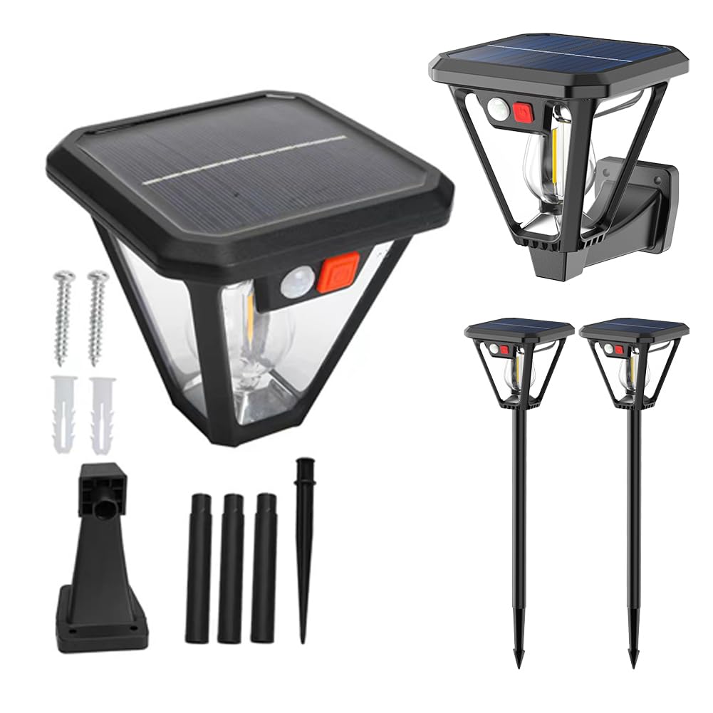 Pack de 2 Luces Solares para Caminos