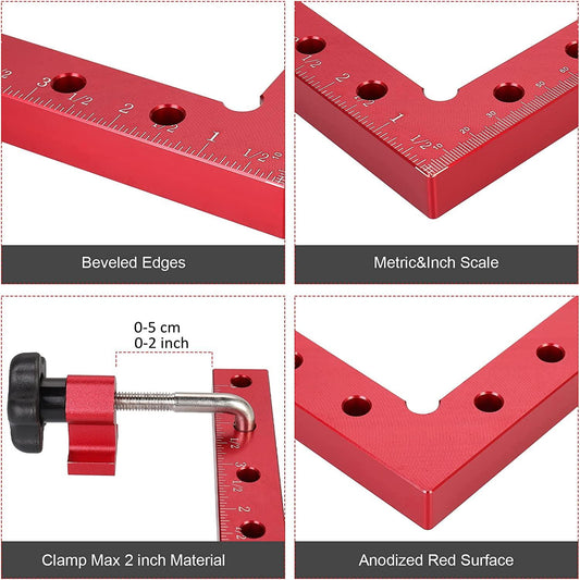 Pack de 2 Abrazadera de 90 Grados