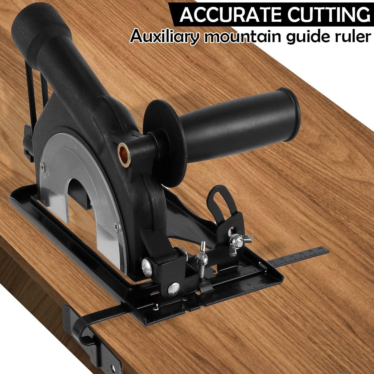 Soporte 2 en 1 para esmeriladora angular de 4 pulgadas cortes 45