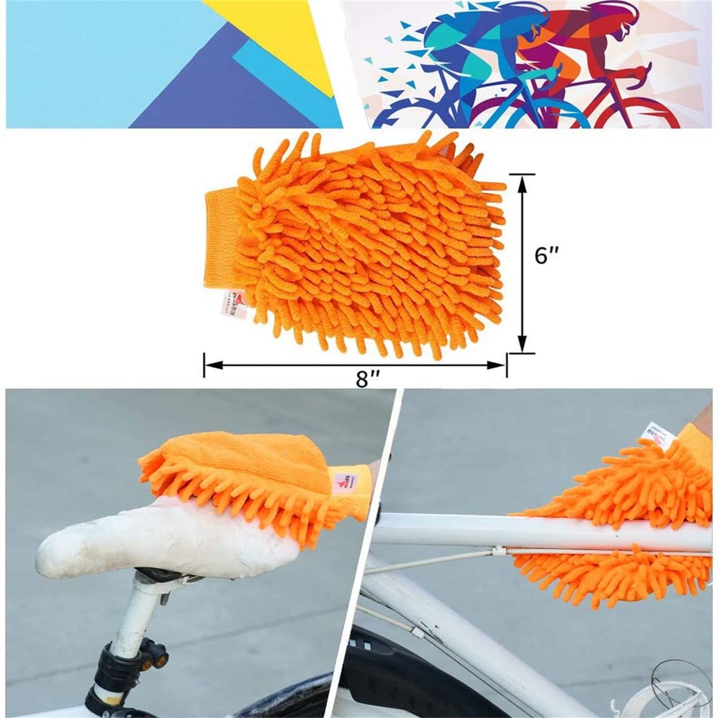 Kit de Limpieza de Bicicletas y motos (9 Piezas)