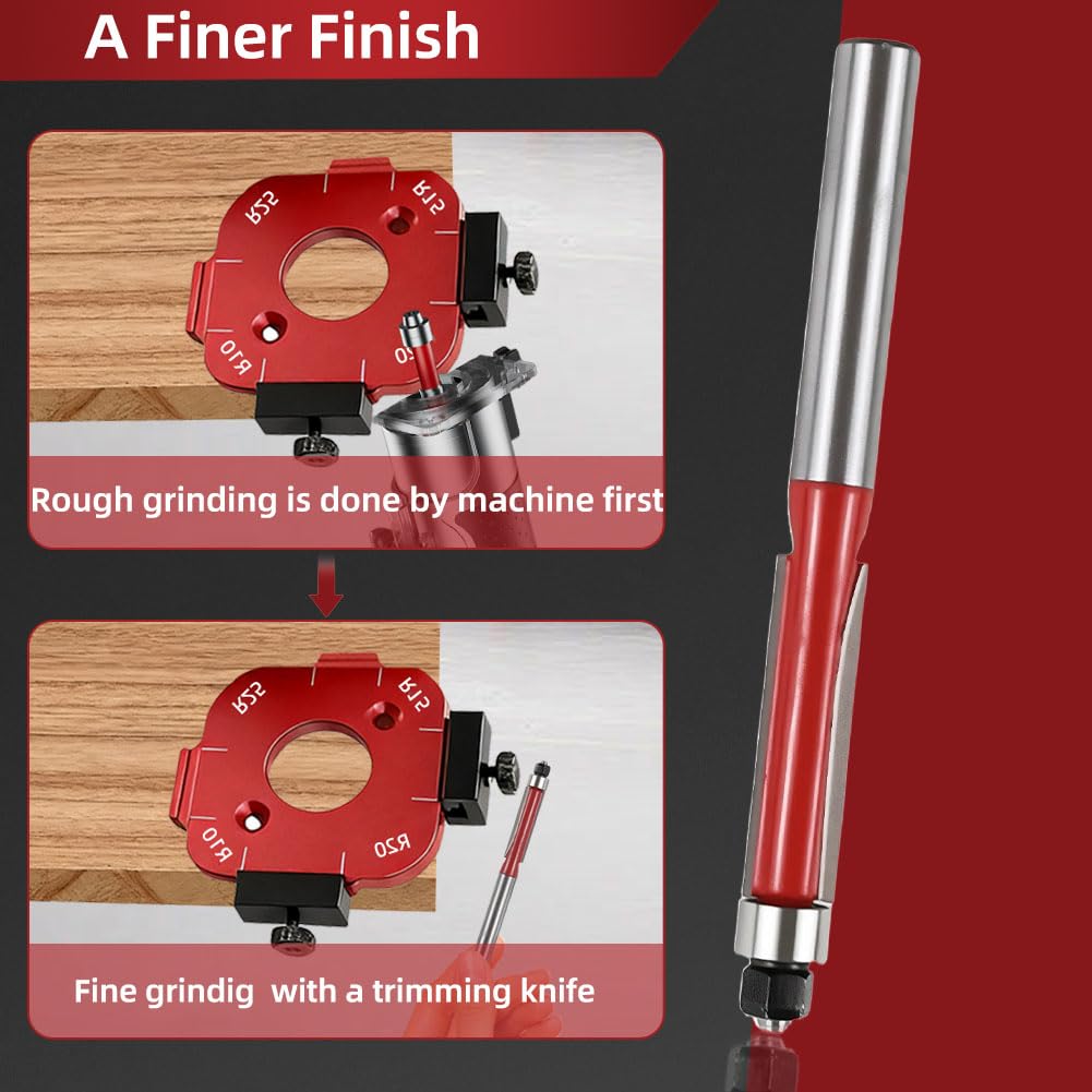 Plantillas y Guías de Router para Carpintería – Radios R10 a R35