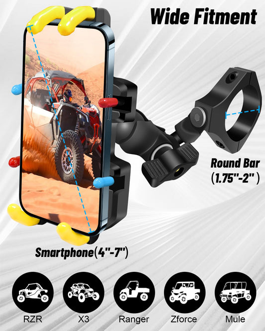 Soporte de Celular de Alto Impacto - Moto, UTV y Off-Road
