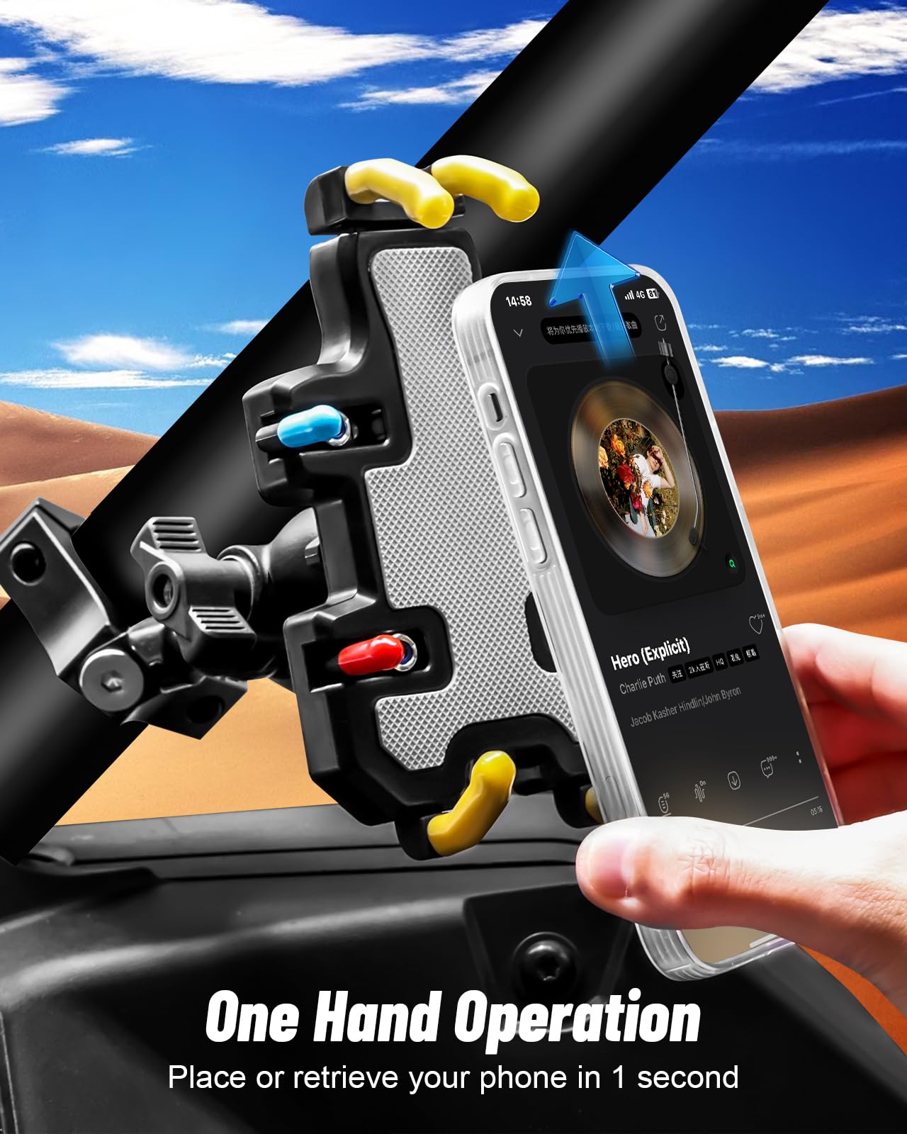 Soporte de Celular de Alto Impacto - Moto, UTV y Off-Road