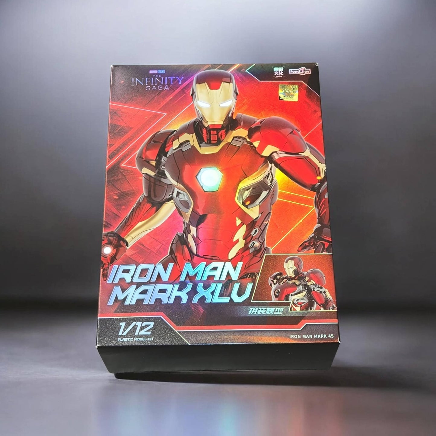 Figura de Acción Articulada Iron Man Mark XLV (The Infinity Saga - Escala 1/12)