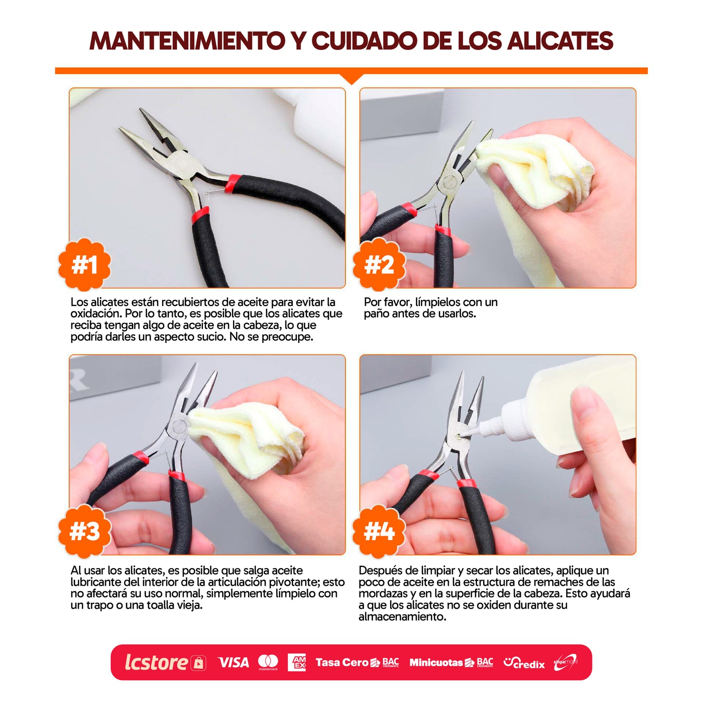 Kit de Herramientas para Joyería y Bisutería (con Estuche)