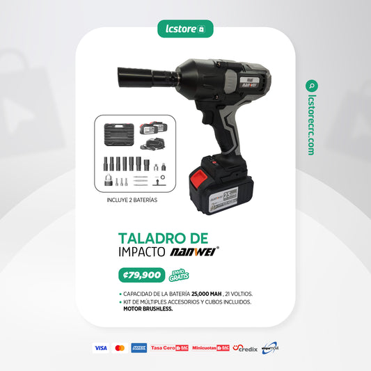 Taladro de Impacto de 600NM Nanwei