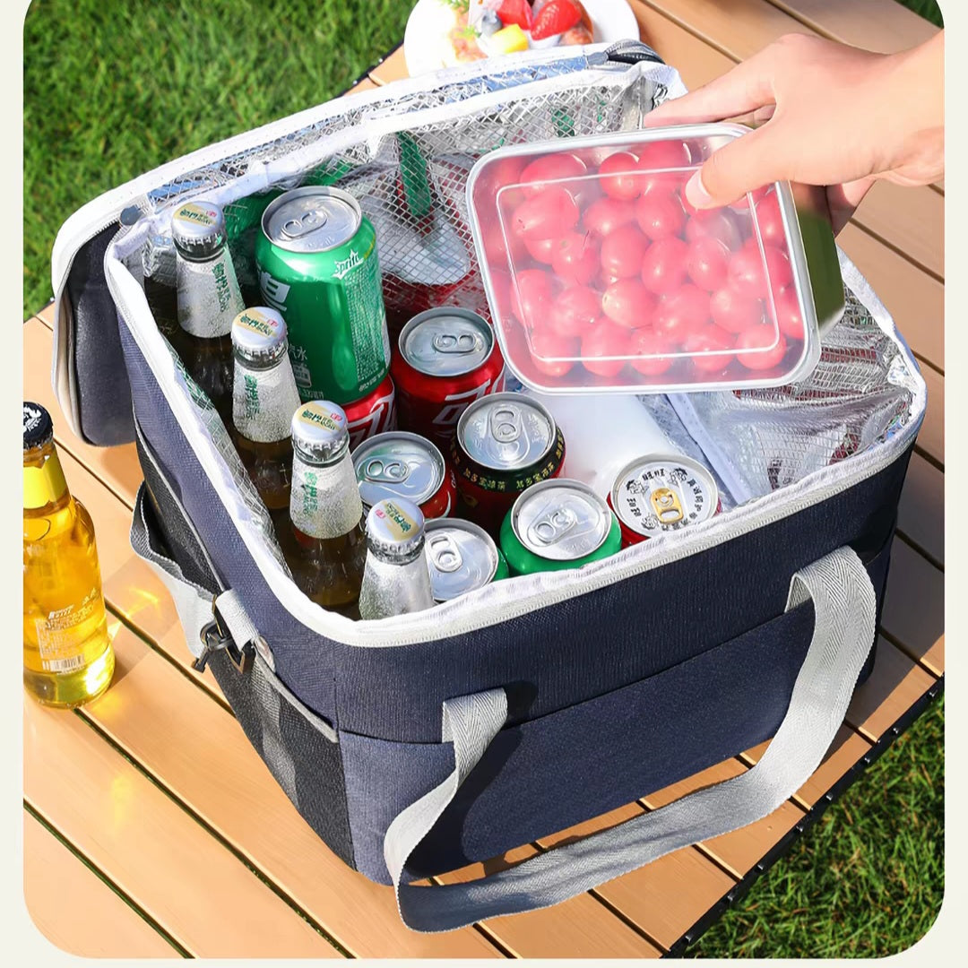 Bolso Hielera Térmico Portátil de Gran Capacidad (20 Litros)