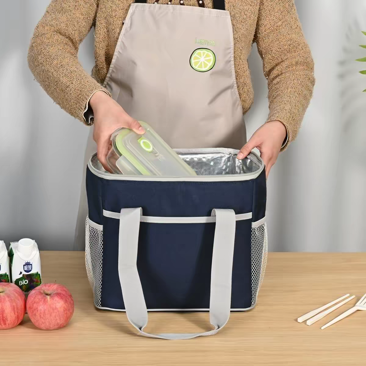 Bolso Hielera Térmico Portátil de Gran Capacidad (20 Litros)