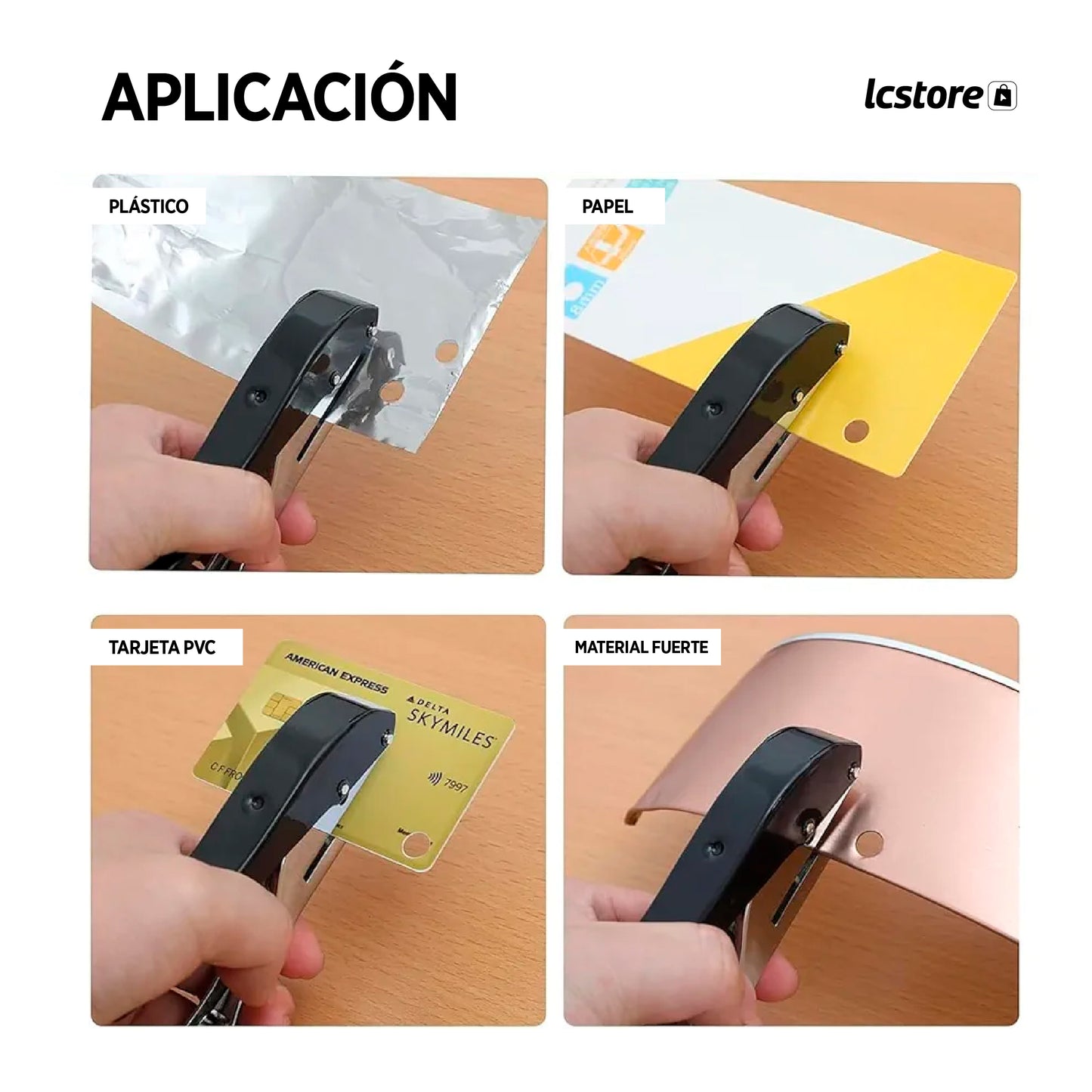 Broca Avellanador con Perforadora Manual – Precisión en Madera y Metal