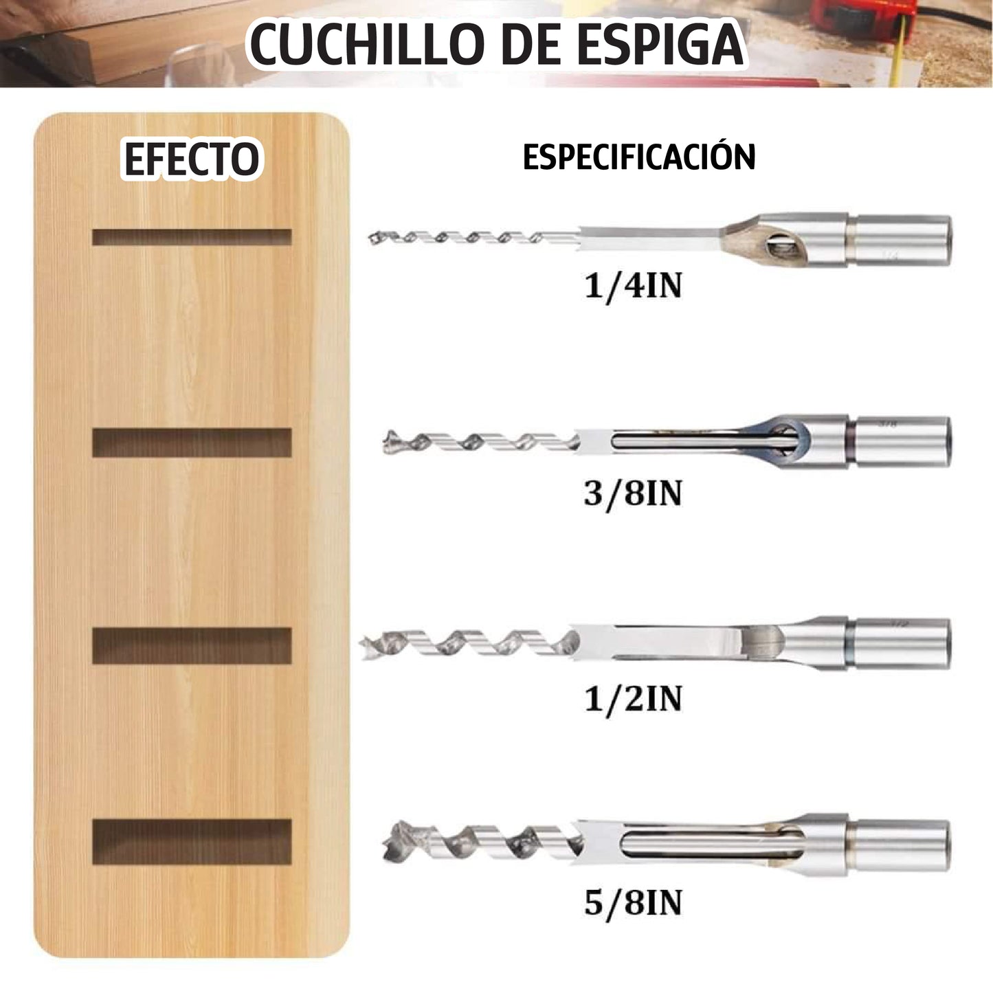 Accesorio de embutir para prensa de taladro
