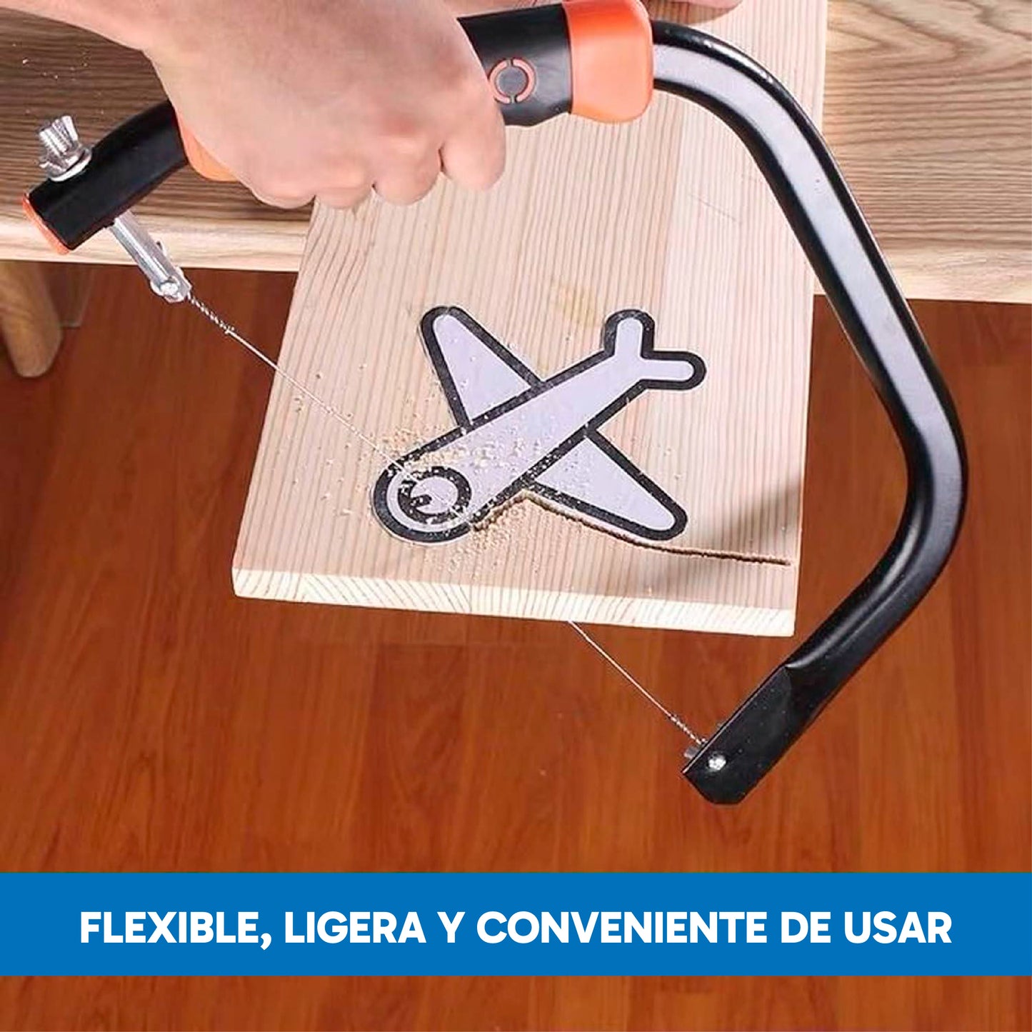 Sierra para carpintería con dientes de 360 grados