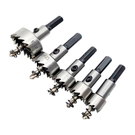 Juego de 5 Brocas para Madera y Metal – Kit de Brocas de Alta Precisión para Perforación