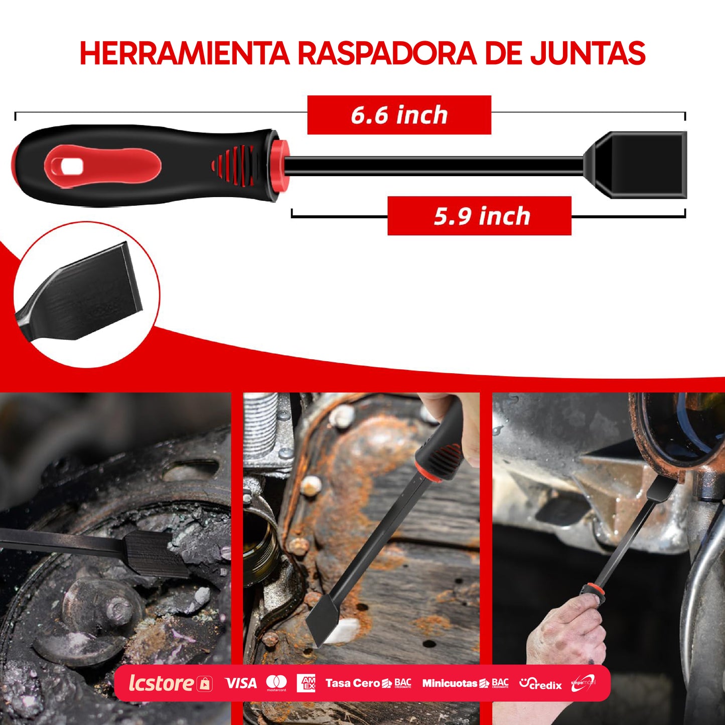 Juego de Ganchos, Raspadores y Extractor de Clips Mecánico de 11 Piezas