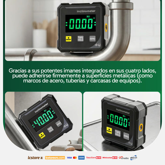 Inclinómetro Digital de Alta Precisión