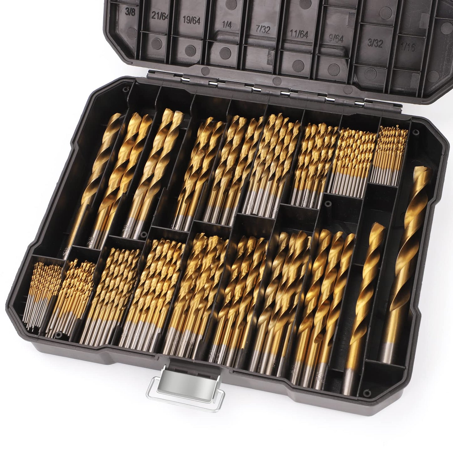 Juego de 230 Brocas para Madera, Metal y Plástico