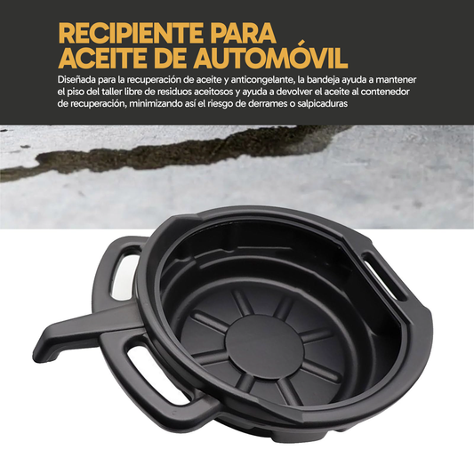 Bandeja Recolectora de Aceite y Antifreeze de 6 Litros