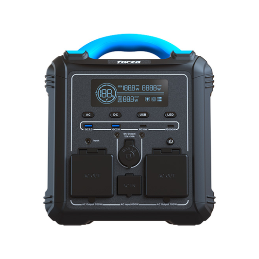 Generador Eléctrico Portátil Forza Titan FPP-T700 – 700W | Estación de Energía con Batería LMFP