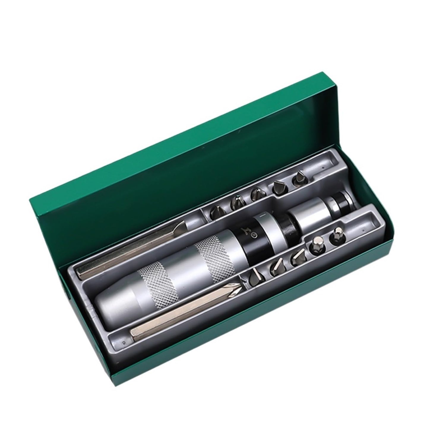 Juego de destornilladores de impacto reversibles manuales de 1/2"