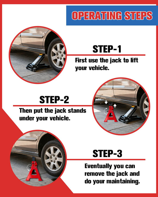 Burras de 6 Toneladas para Vehículo (Par)