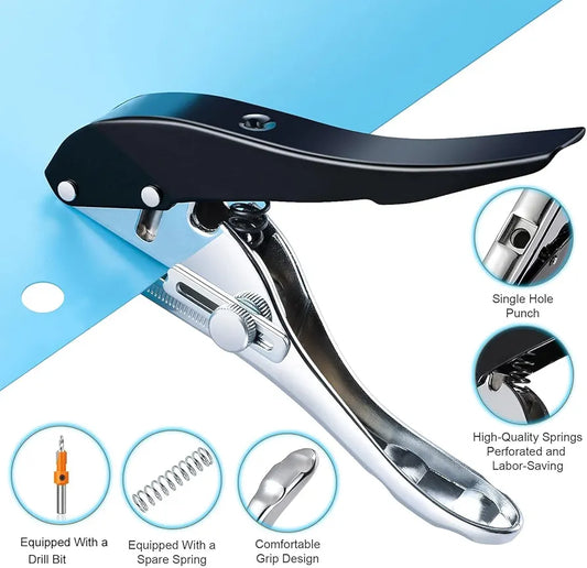 Broca Avellanador con Perforadora Manual – Precisión en Madera y Metal
