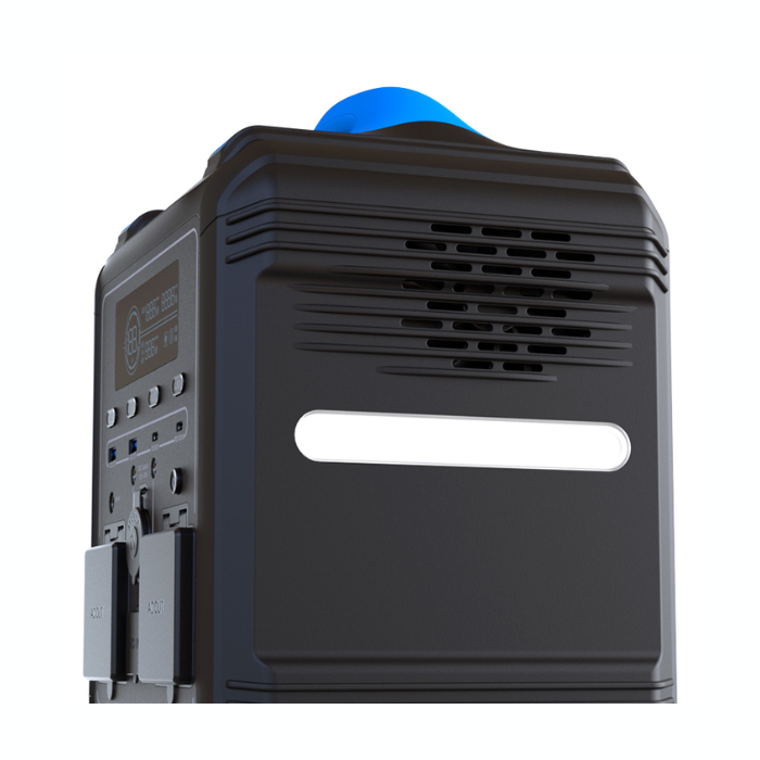 Generador Eléctrico Portátil Forza Titan FPP-T700 – 700W | Estación de Energía con Batería LMFP