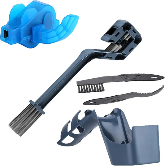 Kit de Limpieza de Cadena – 4 Cepillos para Bicicletas y Motocicletas