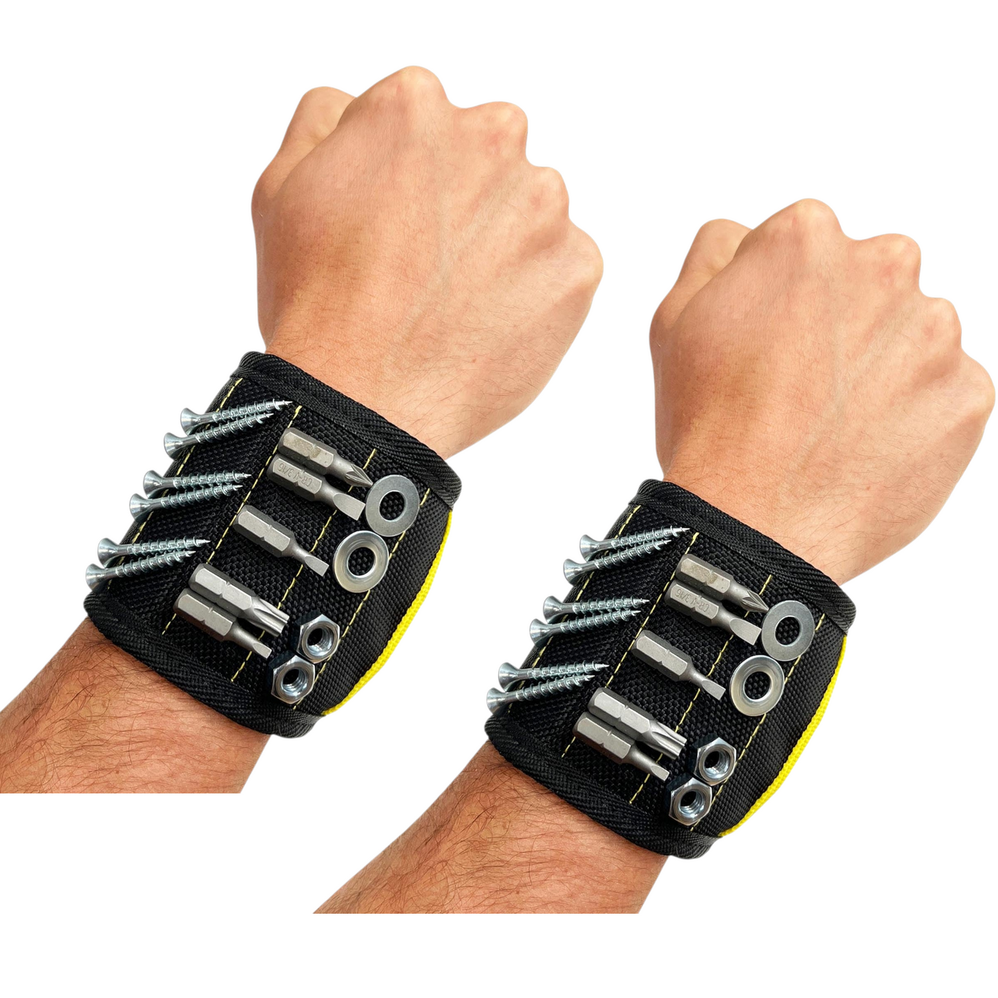 Pack de 2 Pulseras Magnéticas para Herramientas