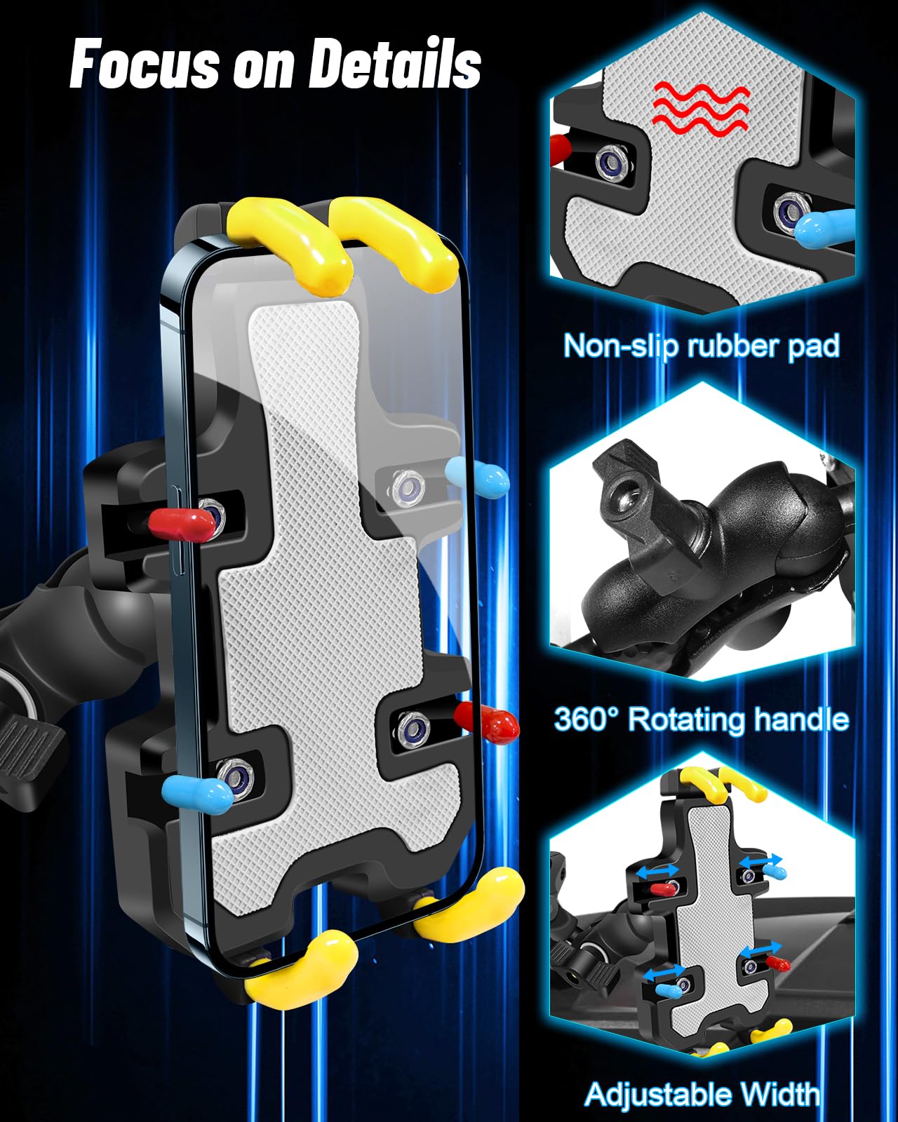 Soporte de Celular de Alto Impacto - Moto, UTV y Off-Road