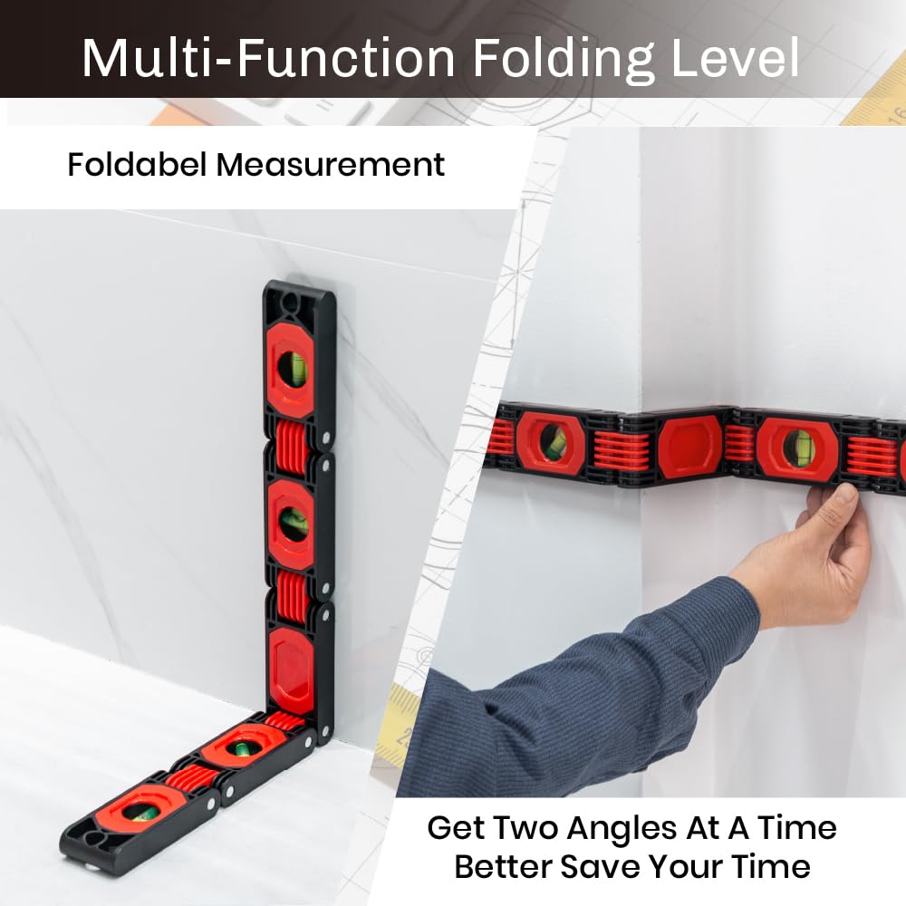 Regla Niveladora Plegable Multiángulo