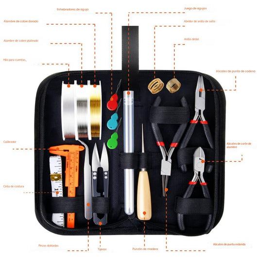 Kit de Herramientas para Joyería y Bisutería (con Estuche)