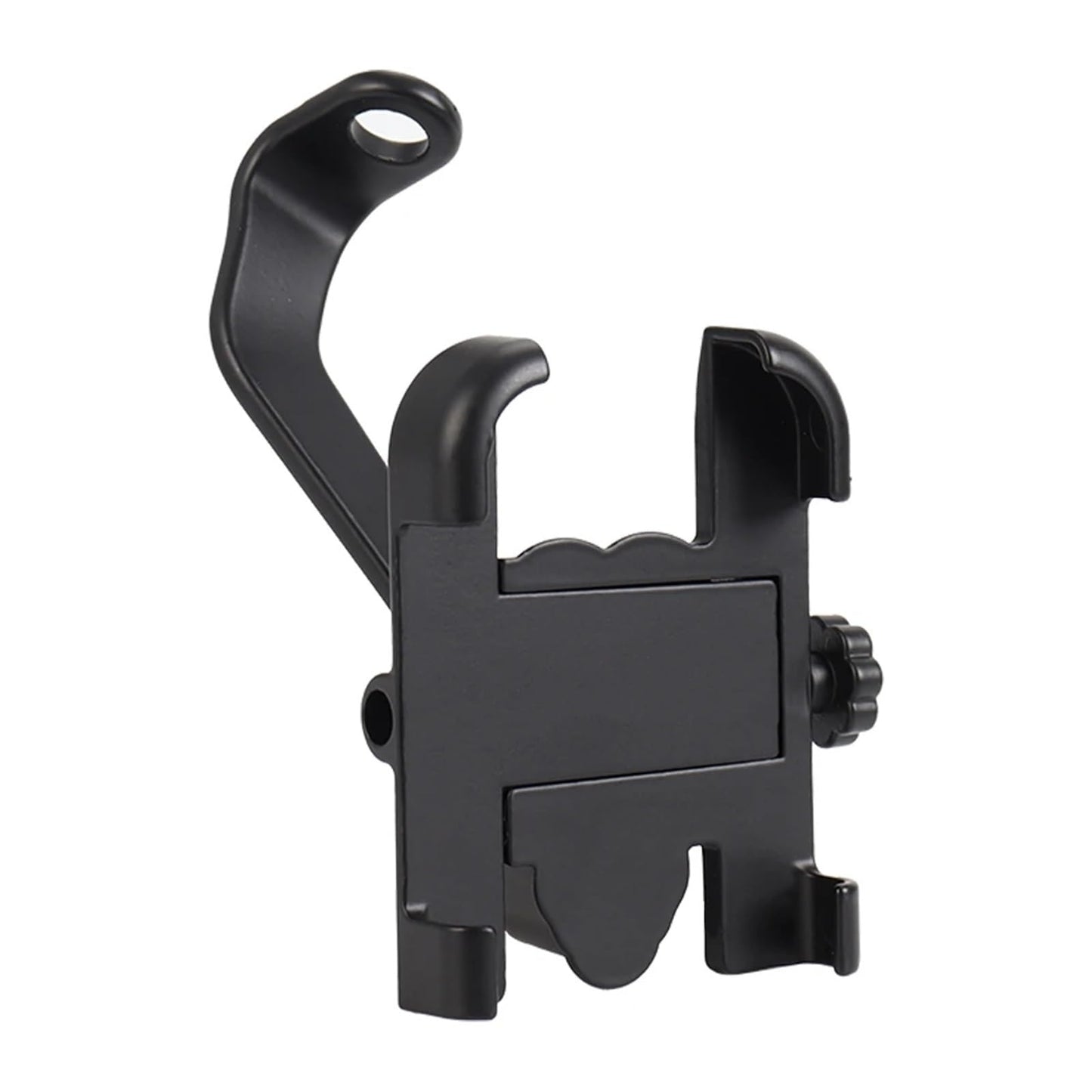 Soporte Metálico para Celular en Espejo Retrovisor de Motocicleta y Scooter
