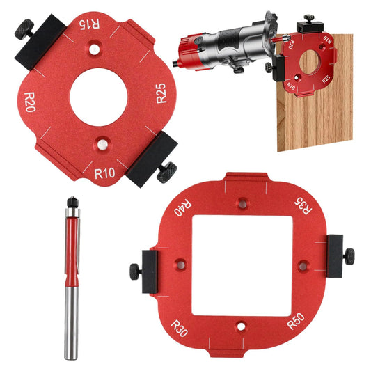 Plantillas y Guías de Router para Carpintería – Radios R10 a R35