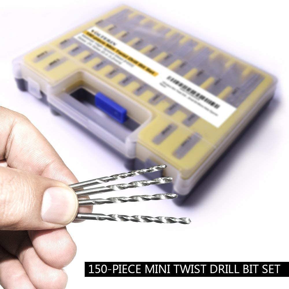 Mega Kit de Mini Taladro Manual de Precisión + 150 Brocas