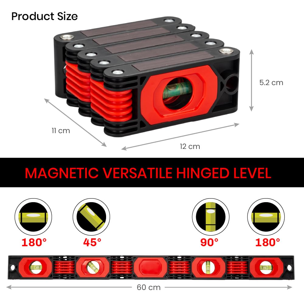 Regla Niveladora Plegable Multiángulo