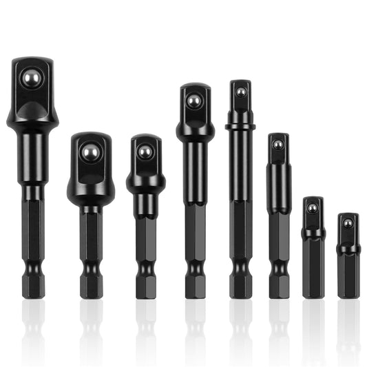 Set de Adaptadores de Dado para Taladro de Impacto (8 Piezas)