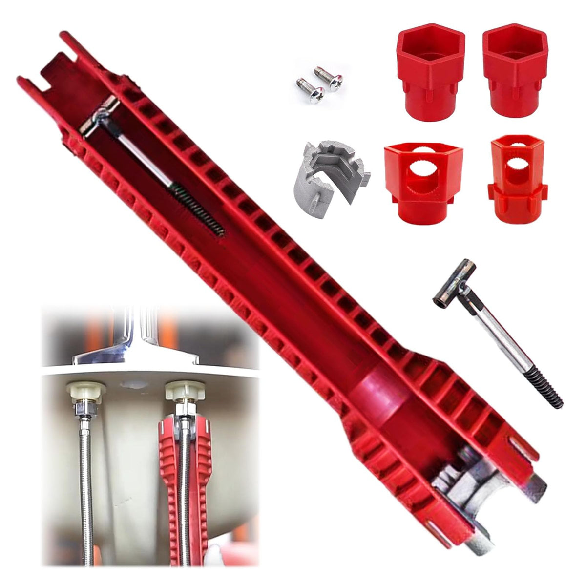 Llave de fregadero 8 en 1