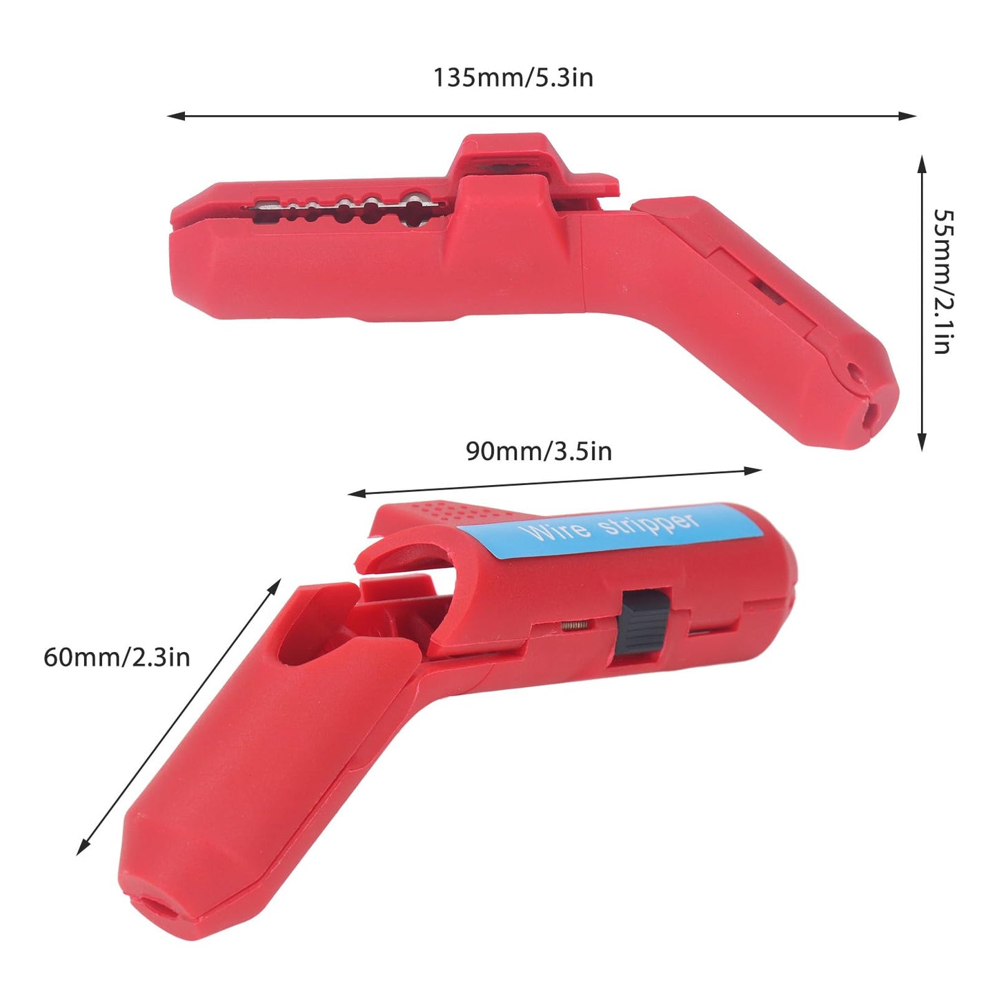 Pelacables Universal Plegable y Pelador de Cables Coaxiales / Red