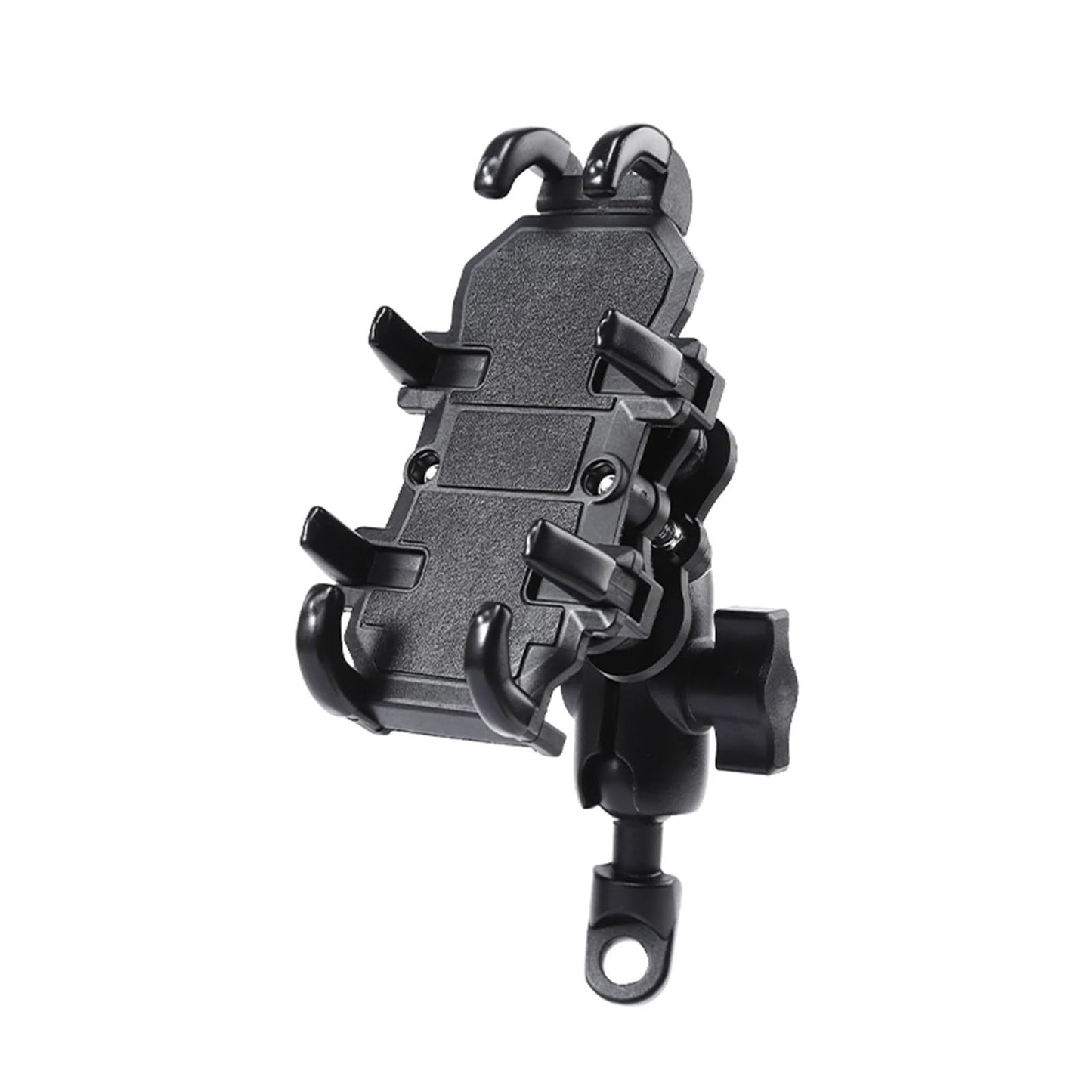 Soporte de Celular para Espejo de Moto con Agarre Anti-Vibración de 8 Puntos