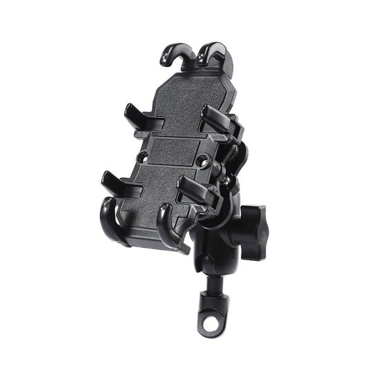 Soporte de Celular para Espejo de Moto con Agarre Anti-Vibración de 8 Puntos