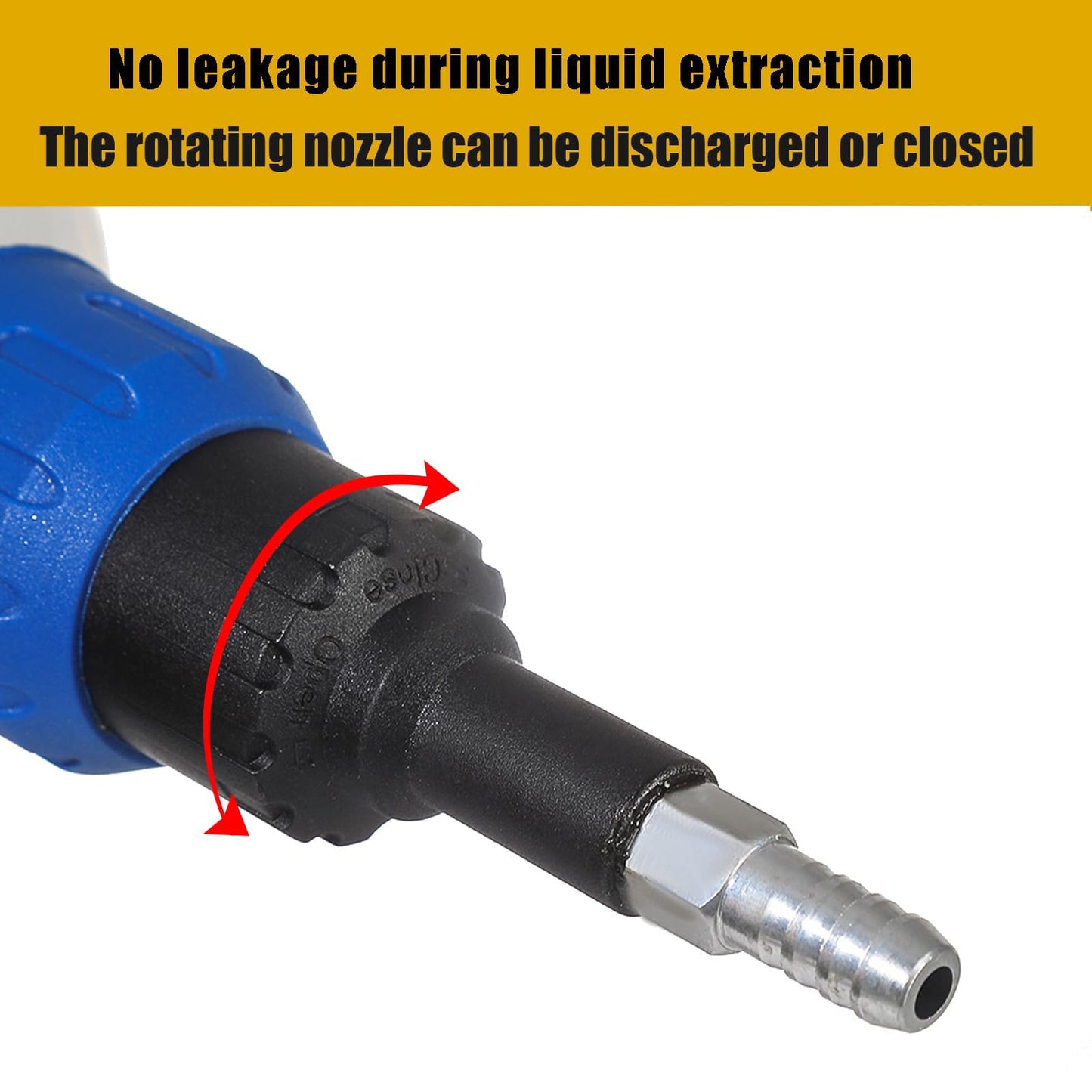 Extractor y Inyector de Fluidos Automotriz Gran Capacidad (1500 cc / 1.5 Litros)