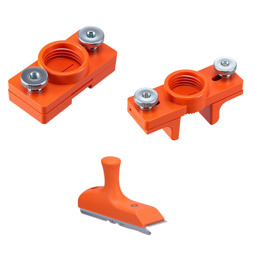 Set de Plantilla para Bisagras de Mueble y Recortador de Tapacantos