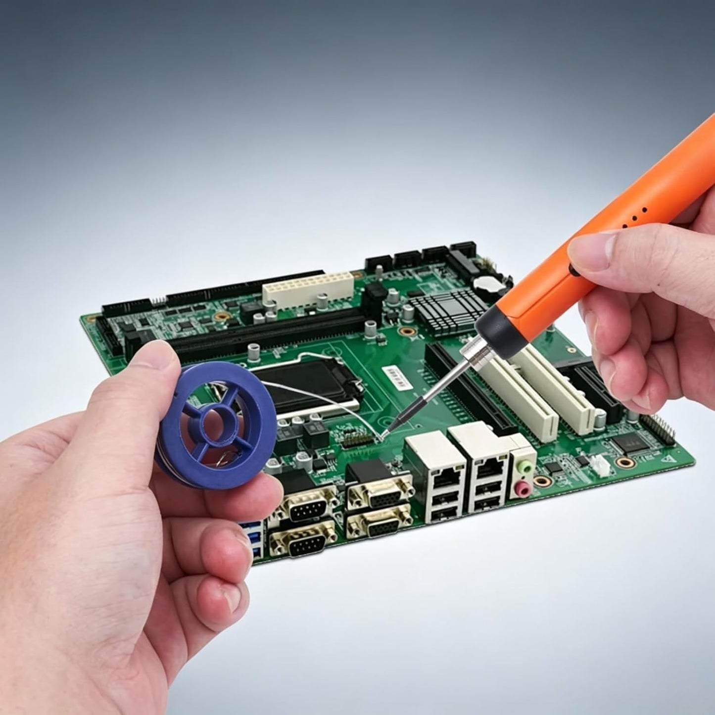 Kit de Cautín Inalámbrico Profesional USB - Soldadura Sin Cables