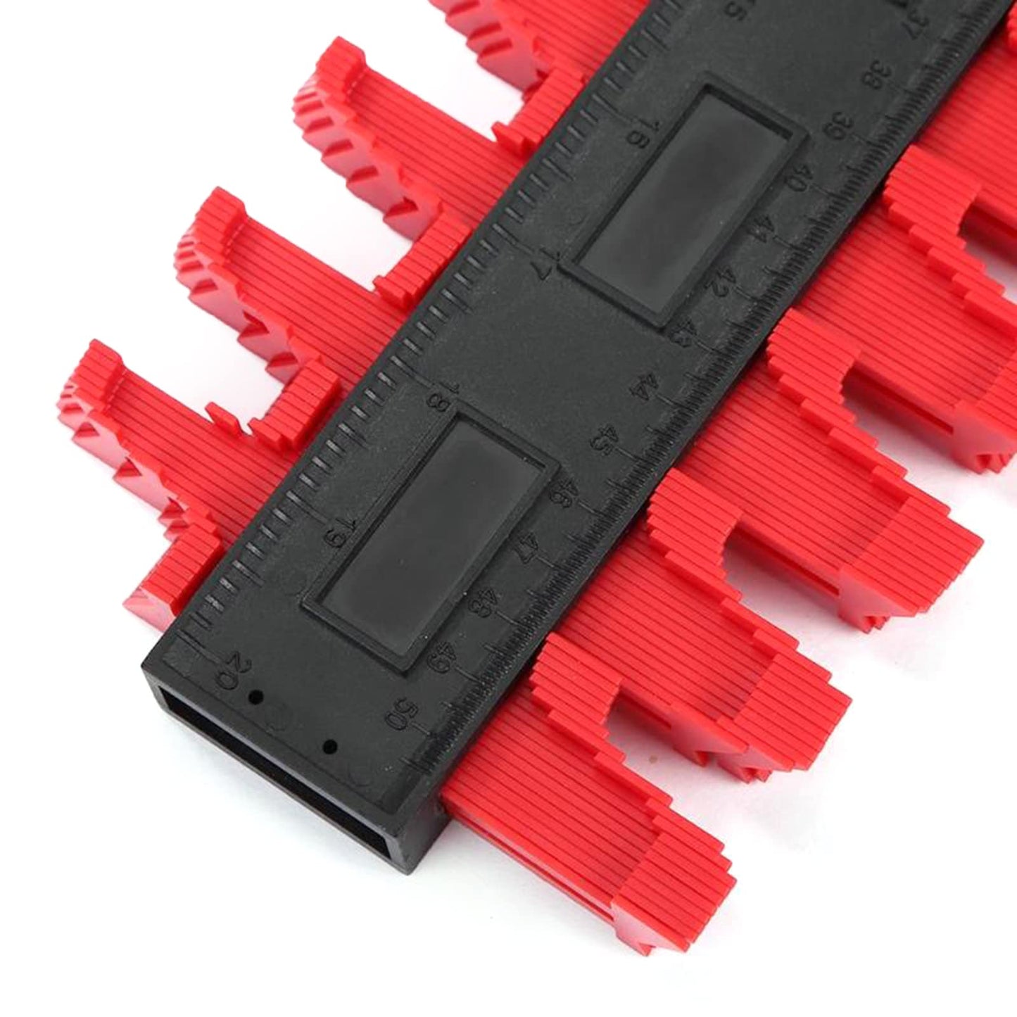 Regla de Construcción Flexible 50 cm – Plantilla de Corte y Medición