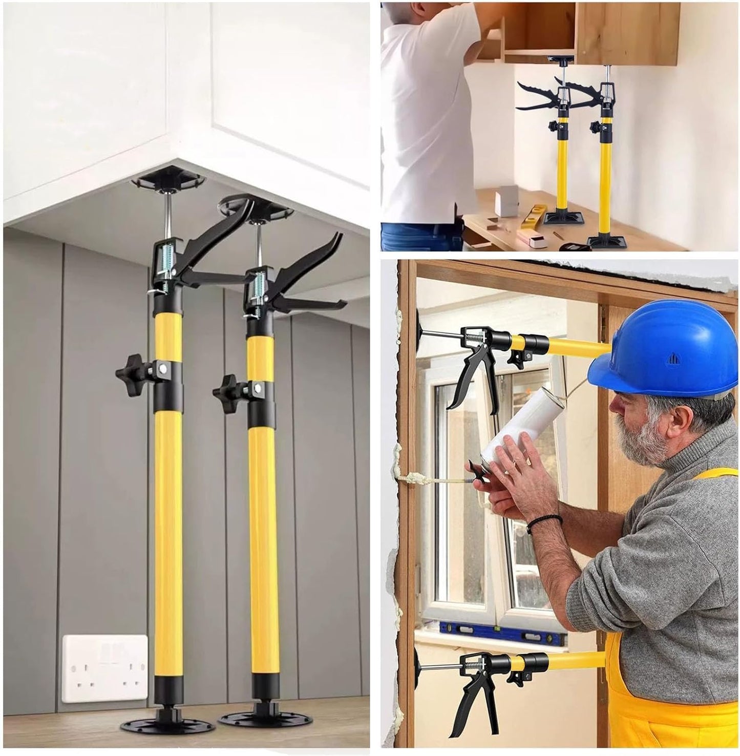 Gatos Elevadores Telescópicos para Paneles (Pack de 2)